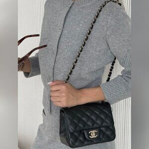 Chanel gray Cardigan Size 38